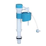 A1600 Toilet Universal Fill Valve Quiet Bottom Water Inlet Repair Replacement Parts Adjustable Height