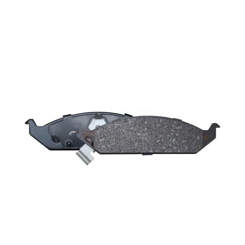 Image of Detroit Axle - Front Ceramic Brake Pads with Hardware Set Replacement for 1996-2000 Chrysler Cirrus Sebring Dodge Stratus Plymouth Breeze - 4pc Set