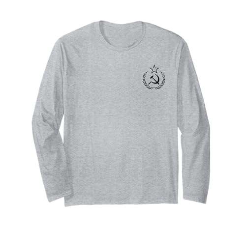 Couronne de marteau et de faucille URSS Union soviétique Manche Longue