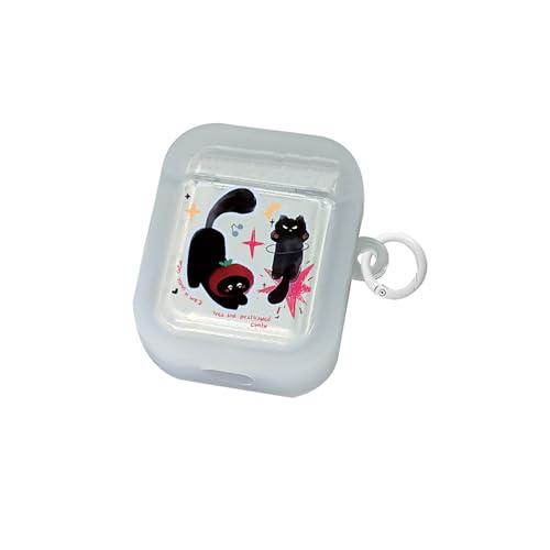 LYLIDIA 2�C�̍��L AirPods pro �Ή� �[�d�P�[�X �N���A TPU�f�� AirPods pro �p �G�A�[�|�b�Y�J�o�[ ���΂݂ɂ��� �S�ʕی� �����h�~ �ϏՌ� ����h�~ �����O�o�b�N���t�� �g�ѕ֗�
