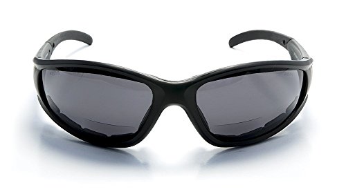 Bifocal Padded Sunglasses Motorcycle Riding Lens with Magnifier Inserts Power Magnifier Sun Glasses (Strength +1.50)4