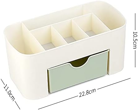 1Pc 3 Color Portable Desktop Storage Box Plastic Scissors Organizer Jewelry Nail Polish Pen Makeup Brushes Kit Container Tool image 5