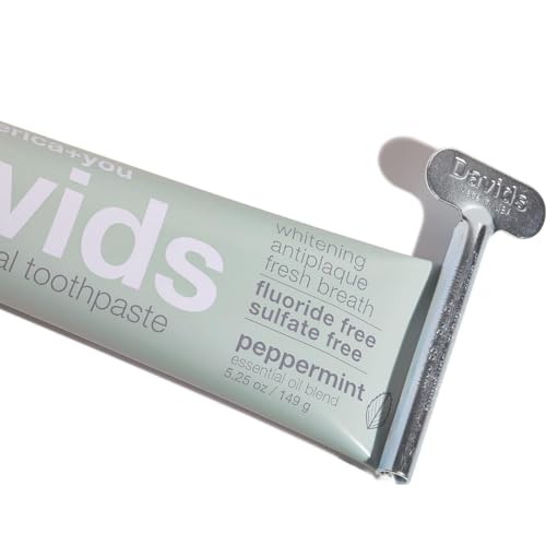 davids toothpaste tube squeezer dispenser tube roller metal tube key dispenser wringer tools recyclable metal made in usa 3 pack