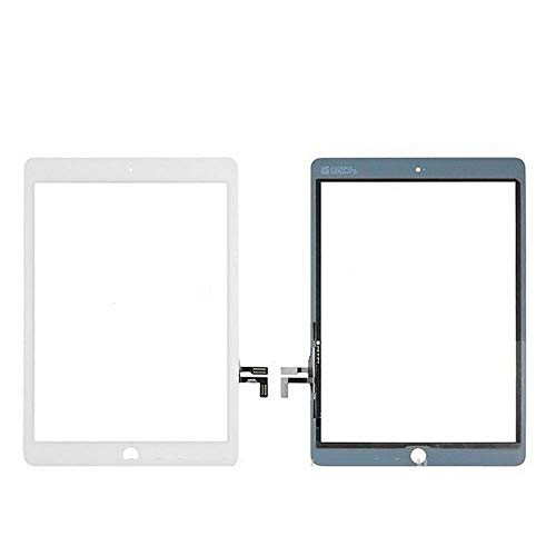 ePartSolution Replacement for iPad 5th Generation 2017 Ver. Glass Touch Screen Digitizer Lens for iPad 5 A1822 A1823 USA (White)