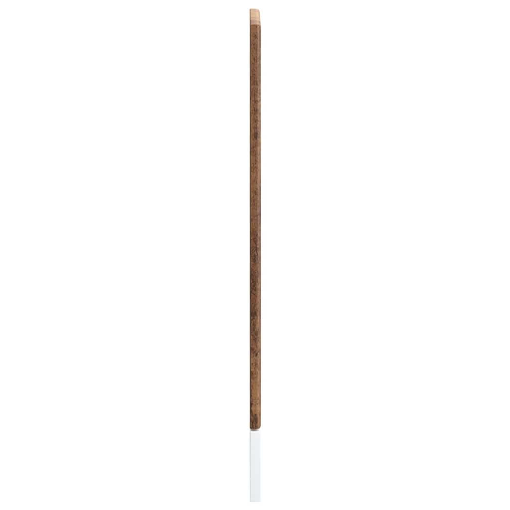 Tomostar Façade de Porte Lave Vaisselle, Panneau de Lave-Vaisselle Accessoire pour Lave-Vaisselle Cuisine Lucca Vieux Bois Bois d'ingénierie