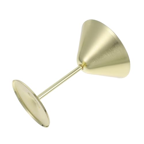 Mikinona Martini in Acciaio Inossidabile Bicchiere Cocktail Unico e Infrangibile per Feste e Matrimonio Design Moderno e Versatile per Vino Rosso e Succhi