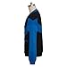 Classic Black & Blue Sweater Cardigan Coat Knitted Jacket Mens Superhero Costume Halloween Outfits