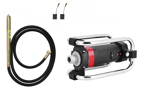 YJINGRUI Electric Concrete Vibrator 16000VPM Concrete Vibrating 220V 1100W with 4.5m Shaft Rod - Image 9
