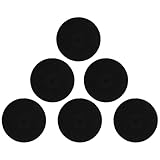 6 Pack Charcoal Filters for Compost Bucket，Compost Filters for Countertop Bin， Odor-Absorbing Activated Charcoal Replacement for Kitchen Compost Bins，6.7 Inch，Compost Filter