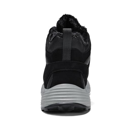 RUFONE Winter Boots for Men and Women, Warm Fur-Lined Snow Boots with Slip-Resistant Outsole - image 6