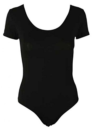 Body sans manches ajusté noir fini les plis sous vos vêtements 36-42
