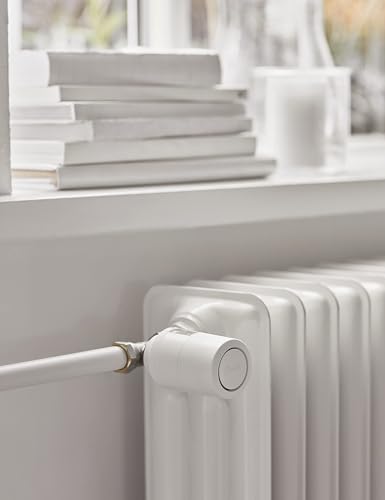Danfoss Ally Smart Heizkörperthermostat - Zigbee Steuerung, kompatibel mit Alexa, einfache App-Bedienung
