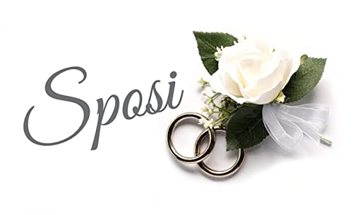 100 Bigliettini Bomboniera Nozze Sposi