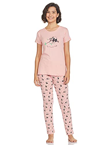 Image of Rupa Women's Cotton Solid Pajama Set