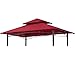ABCCANOPY Grill Shelter Replacement Canopy roof ONLY FIT for Gazebo Model L-GZ238PST-11