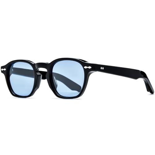 Image of HEPIDEM Acetate Glasses Frame Men Women Square Eyeglasses Optical Spectacles MZEPH