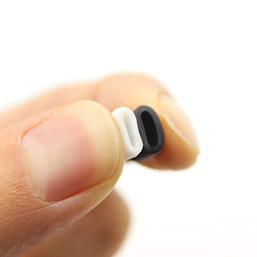 image for Cord Locks Silicone Toggles for Drawstrings Elastic Cord Adjuster Non 