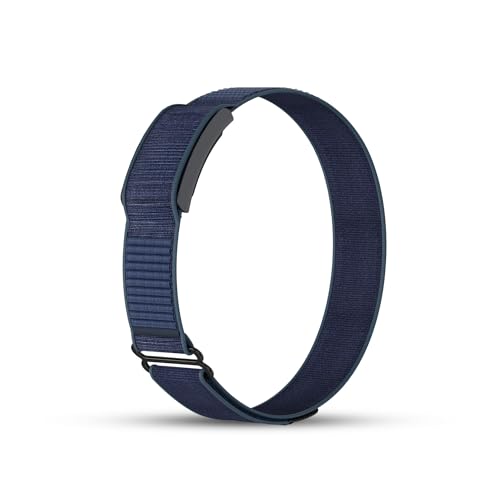 DADO Bicep Nylon Replacement Band, Compatible with Amazfit Helio Strap – Adjustable, Breathable Sport Band for Fitness Tracker, Comfortable for All-Day Wear (Deep Blue)
