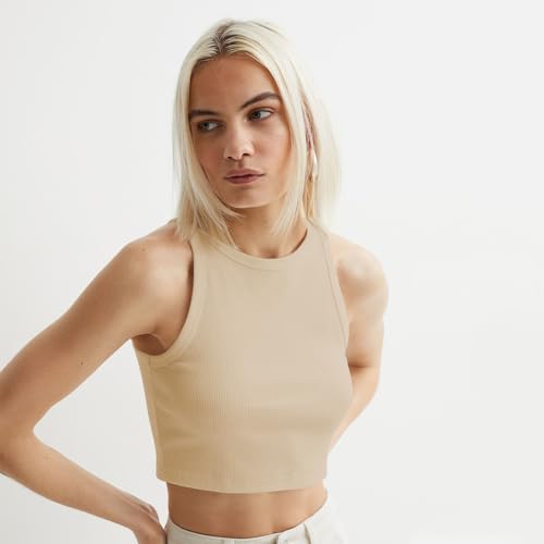 Image of KERI PERRY Tops for Women Crop Top for Women's Tank Activewear Tee Sports Western Casual Cotton Camisole Pack of 3 Combo