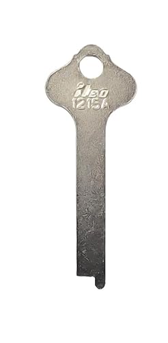 Ilco 1215A Key Blank, Flat Steel Key (10-Pack)