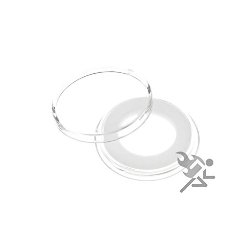 Air-tite Cápsulas de Moneda Anillo Blanco 17mm x5