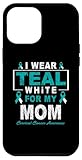 Photo Gallery custodia per iphone 14 pro max indosso teal e white per la consapevolezza del cancro cervicale di mia mamma Photo Gallery custodia per iphone 14 pro max indosso teal e white per la consapevolezza del cancro cervicale di mia mamma