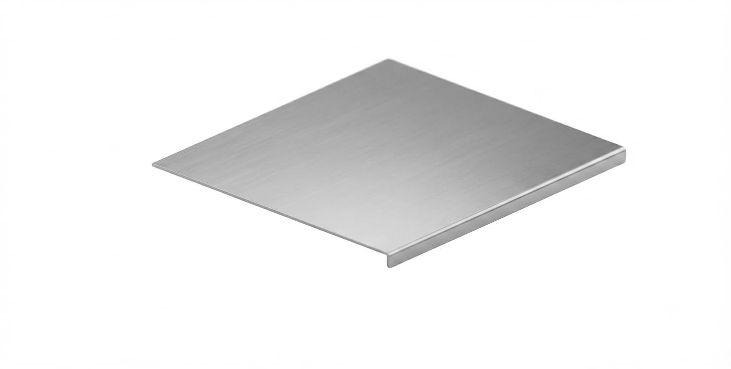 Panneau en acier inoxydable solide de 3 mm 730 x 570