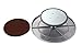 12 inch cake and dessert cake decorated turntable. Aluminum alloy structure, smooth bearing and anti-skid silicone bottom