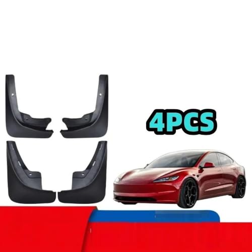 Bavettes de protection Tesla Model 3 évitent impacts de peinture