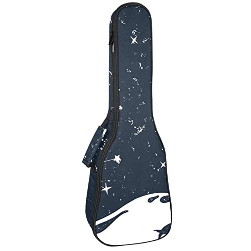 Sac de transport pour ukulélé ténor étanche et rembourré 60,9 cm