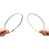 Hair Band Hair Clips for Women Pearl Headband for Teen Girl Hairbands for Gift Hair Accessories for