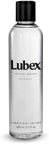 Lubex, Premium Water Based Lubricant for Men and Women, Toy Safe, Natural, Organic, Skin Friendly,…