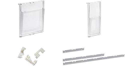 Preisvergleich Produktbild helit Prospekthalter PLACATIV, DIN A4, glasklar VE = 4