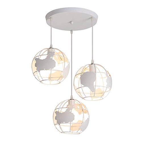 Luminaire moderne blanc 3 têtes pour éclairer un couloir sombre ou sécuriser un escalier