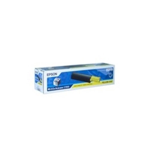 Toner d'origine Epson AcuLaser C1100 jaune C13S050187 pour imprimante laser
