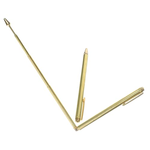 NAMOARLY 2pcs Probe Stick Tension Rod Divining Rod Long Dowsing Rod Portable Dowsing Rod Dowsing Rods for Compass Water Dowsing Rod Dowsing Rod for Detection Tool Outdoor Stainless Steel