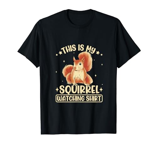 Ardilla Amante de los Animales Ardillas Divertidas Camiseta