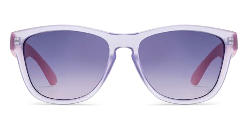 Image of Hooper Memphis Collection | Full Rim Rectangular Branded and Stylish Kids Sunglasses | 100% UV Protected | For Boys & Girls (Age 5-8 yrs) | HP S16086