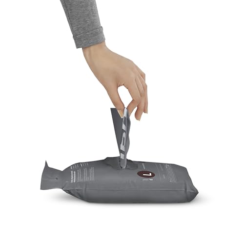 Image of simplehuman Code L 40 Count, Genuine Custom Fit Liners, Drawstring Trash Bags in Dispenser Packs, 18 Liter / 4.7 Gallon