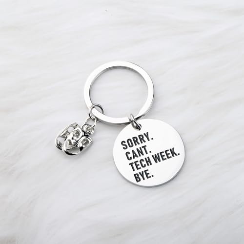 CENWA Theater Gifts Keychain Sorry Can’t Tech Week Bye Keychain Theater Acting Gift Theater Teacher Gift4