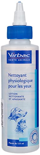 Virbac Nettoyant Physiologique pour Yeux pour Chien 125 ML
