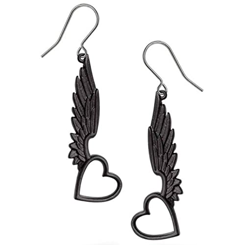 Boucles d'oreilles Alchemy England Passio sans nickel pour oreilles sensibles style gothique