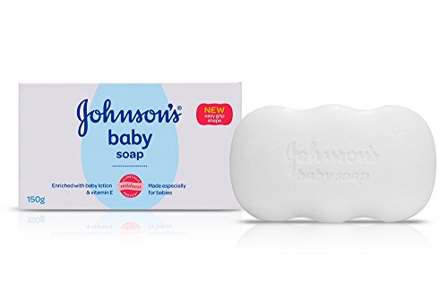 Image of Johnson's Baby Soap with New Easy Grip Shape, 150g