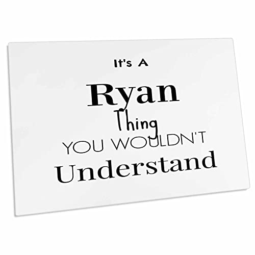 3dRose BrooklynMeme Names - Its a Ryan Thing - Desk Pad Place Mats