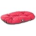 Ferplast Cuccia Cane Relax, Cuscino per cani di taglia piccola, Cuccia Gatto, Tappetino per cucce e auto -Lavabile - in Cotone con Soffice Imbottitura, 43 x 30 cm. Rosso