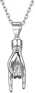 925 Sterling Silver Bar/Droplet Necklace for Women Fashion Jewelry Minimalist Pendant with Rolo Chain(Gift Wrapped)