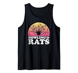 Bowling und Ratten oder Ratten Tank Top