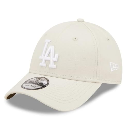 Newera 9FORTY Cap, Men's, Women's, MLB Major League, Cool, Fashionable, LA-beige/white, One Size