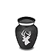 GetUrns Embrace Deer Keepsake Cremation Urn (Charcoal)