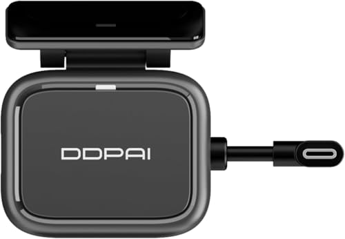 DDPAI Radar com detecção de movimento por IA, gravação automática ativada, apenas para Dash CAM N5 duplo, modo de estacionamento 72h com Hardwire kit incluído
